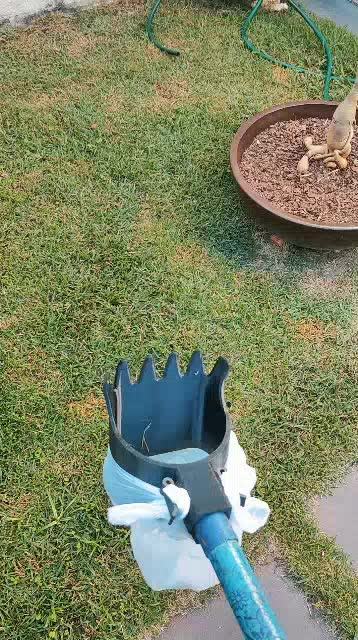 Pá Coletora De Fezes Para Cachorro E Gato Pegador Higiênico Pet Para Grama (cabo 3/4 não incluso)