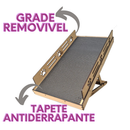 Escada Rampa Pet Antiderrapante 4 Niveis de Altura Subir Sofá