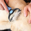 Escova Rake Grande 26 ou 17 dentes Desembolador de Pelo Pet Cães Gatos Não Machuca