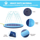 Piscina Almofada Para Animais com Jatos de Água – Dobrável e Resistente, Tamanhos M e G