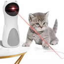 Brinquedo Pet Gato Luz Laser Automático Interativo – USB/Pilha