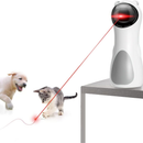 Brinquedo Pet Gato Luz Laser Automático Interativo – USB/Pilha