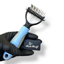 Escova Rake Grande 26 ou 17 dentes Desembolador de Pelo Pet Cães Gatos Não Machuca