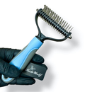 Escova Rake Grande 26 ou 17 dentes Desembolador de Pelo Pet Cães Gatos Não Machuca