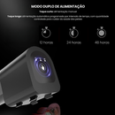 Newpet Alimentador Automático Timer Programável para Peixe Tartaruga Aquário, Bateria Lítio Recarregável Interna