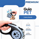 Coleira Guia Retrátil 3/5 Metros Pets Cachorro Cães Gatos Resistente com Trava até 12kg