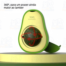 Abacate De Brinquedo Para Gatos Com Catnip Erva Gato Natural Envio imediato