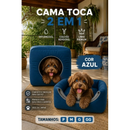 Casinha cama toca Iglu 3 Em 1 Cão E Gato,Tamanhos P, M, G e GG, com almofada removível fundo impermeável