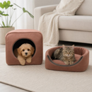 Casinha cama toca Iglu 3 Em 1 Cão E Gato,Tamanhos P, M, G e GG, com almofada removível fundo impermeável