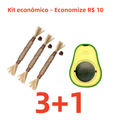 Abacate De Brinquedo Para Gatos Com Catnip Erva Gato Natural Envio imediato