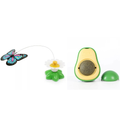 Abacate De Brinquedo Para Gatos Com Catnip Erva Gato Natural Envio imediato