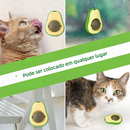 Abacate De Brinquedo Para Gatos Com Catnip Erva Gato Natural Envio imediato