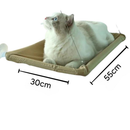 Cama Suspensa de Janela para Gato Pet Caminha Rede para Gatos com Ventosa até 20kg Grande