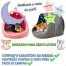 Cama Caminha Toca Casinha Iglu para Cachorro e Gato Suede Premium - Vários Tamanhos e Cores