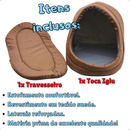 Cama Caminha Toca Casinha Iglu para Cachorro e Gato Suede Premium - Vários Tamanhos e Cores