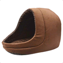 Cama Caminha Toca Casinha Iglu para Cachorro e Gato Suede Premium - Vários Tamanhos e Cores